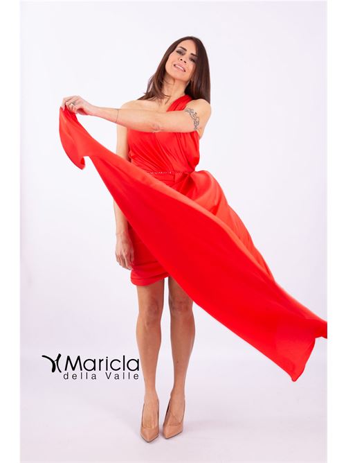 m/spalla drapp.later. MARICLA ELEGANCE | AYN56136ROSSO